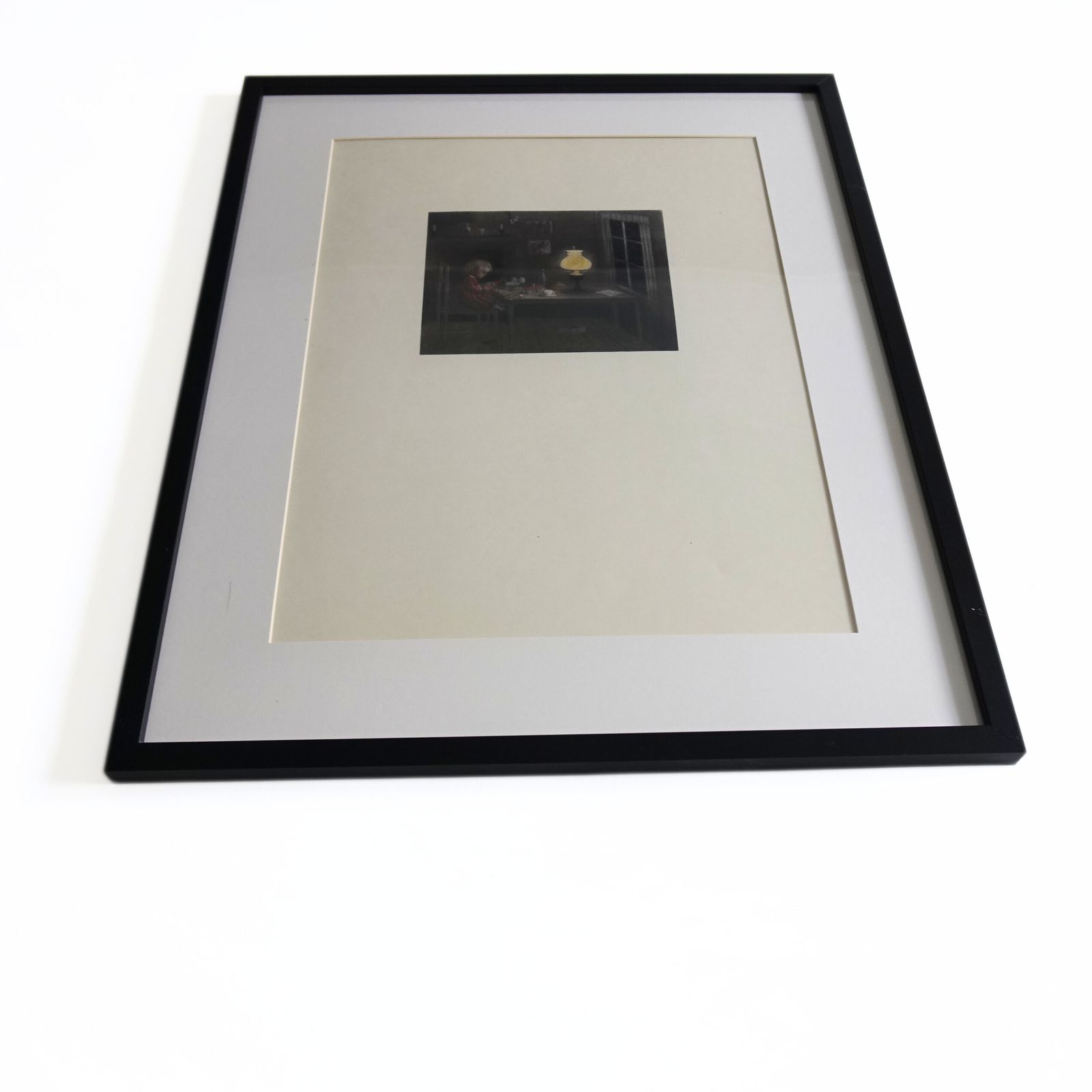 "En Stillsam Lekstund" Vintage Framed Posters Of Ivar Arosenius. photo Art