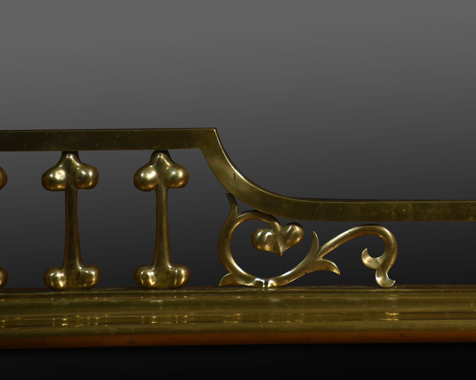 Art Nouveau Brass Fender photo furniture