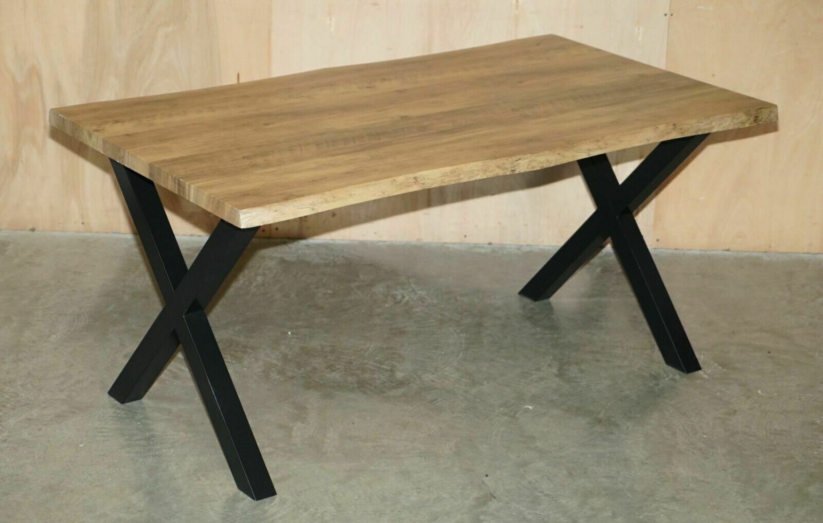Decorative Contemporary X Framed Dining Table & Benches Part Of A Dining Suite photo furniture