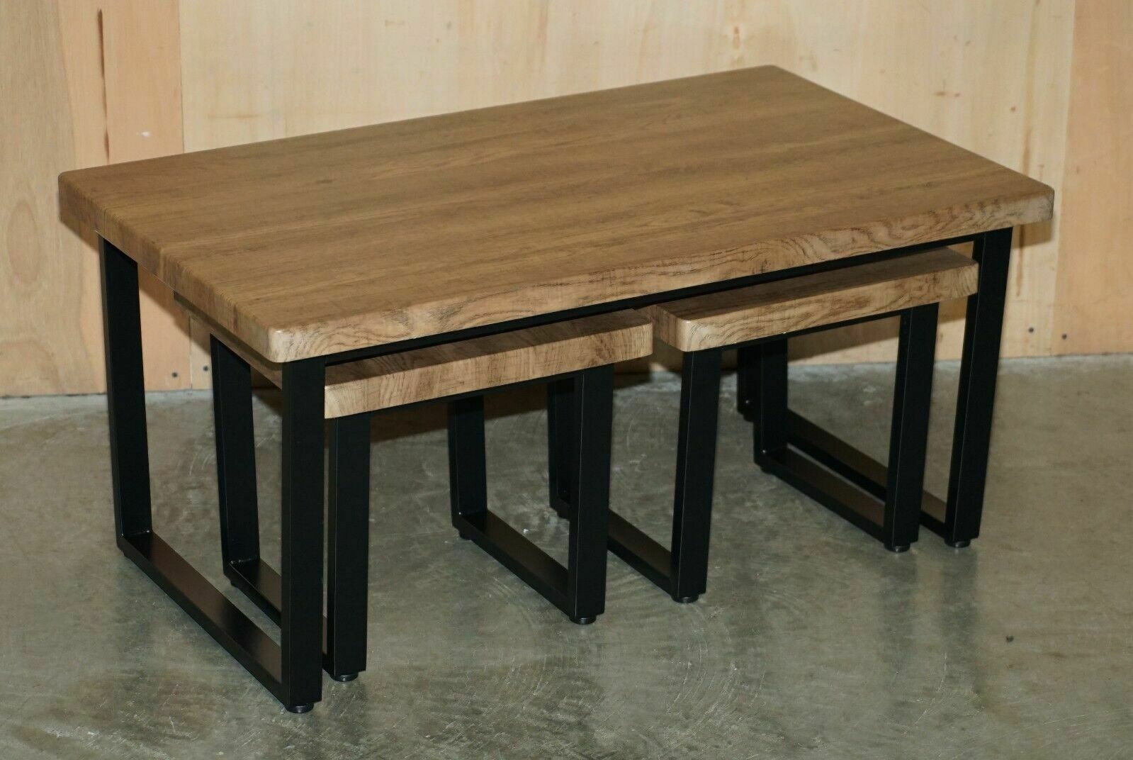 Nice Decorative Contemporary Coffee & Side Tables Nest Part Of A Large Suite photo furniture
