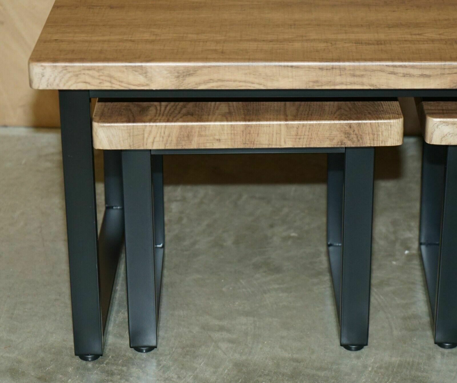 Nice Decorative Contemporary Coffee & Side Tables Nest Part Of A Large Suite photo Furniture