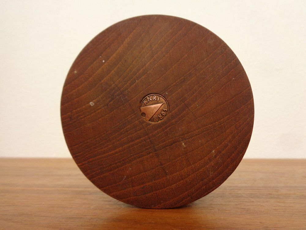 photo furniture Large Teak Candleholder From Anri Form, Italy, 1960s