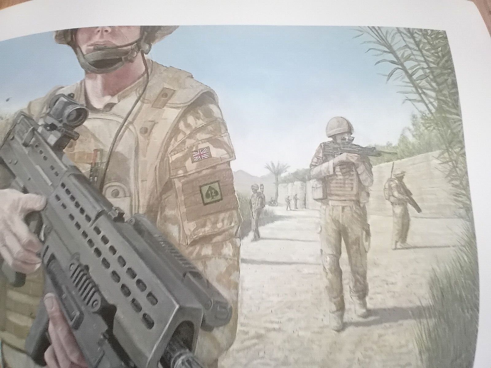 "The Dukes" Helmand Province ,Afghanistan. 2009/10 .Signed Print By Chris Palmer photo buy