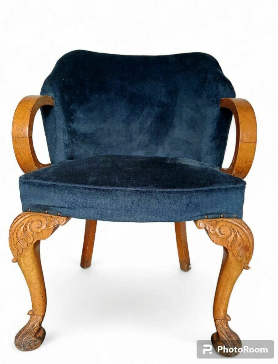 Pair Of French Deco Circa 30s Armchairs Listing Per Chair photo Furniture