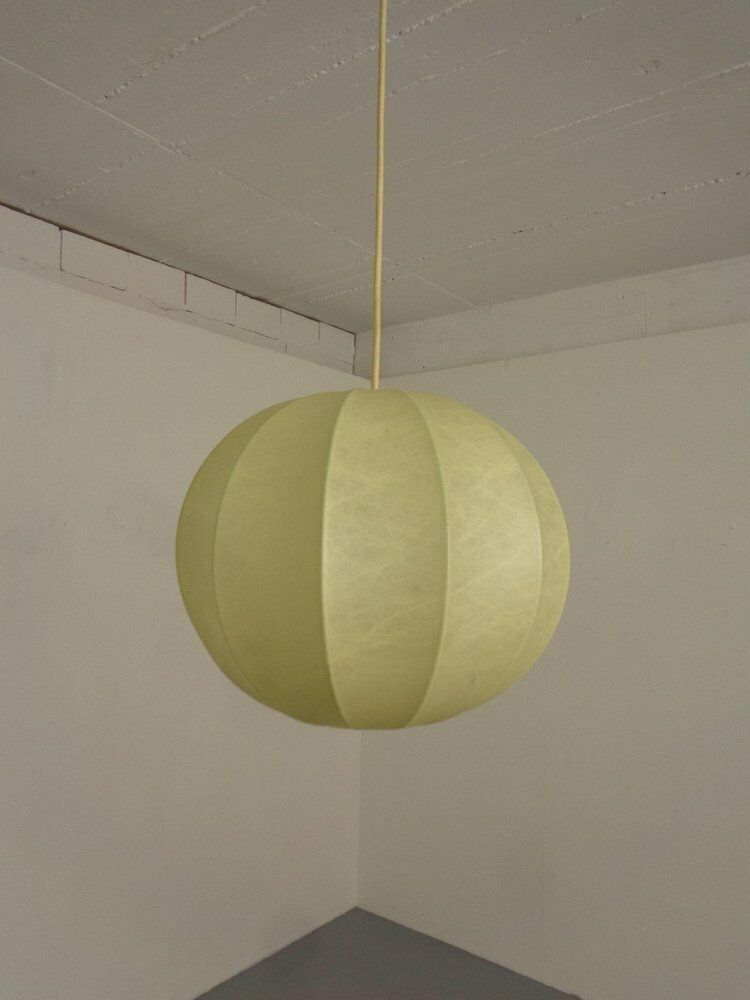 photo furniture Cocoon Pendant Lamp From Friedel Wauer For Goldkant, Germany, 1960s