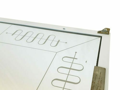 Rare Italian Art Deco Recessed Mirror By Enzo Tradico For Brusotti, 1930s photo furniture