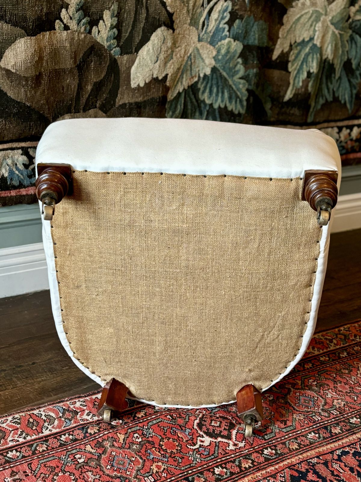 Antique Cornelius V Smith Button Back Arm Chair photo Furniture