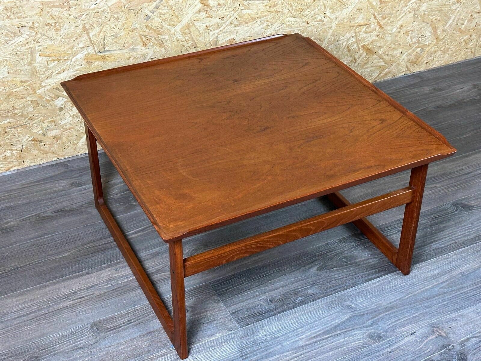 60s 70s Teak Coffee Table Kubus By Jalk Vodder Andersen For Dyrlund Denmark photo Furniture