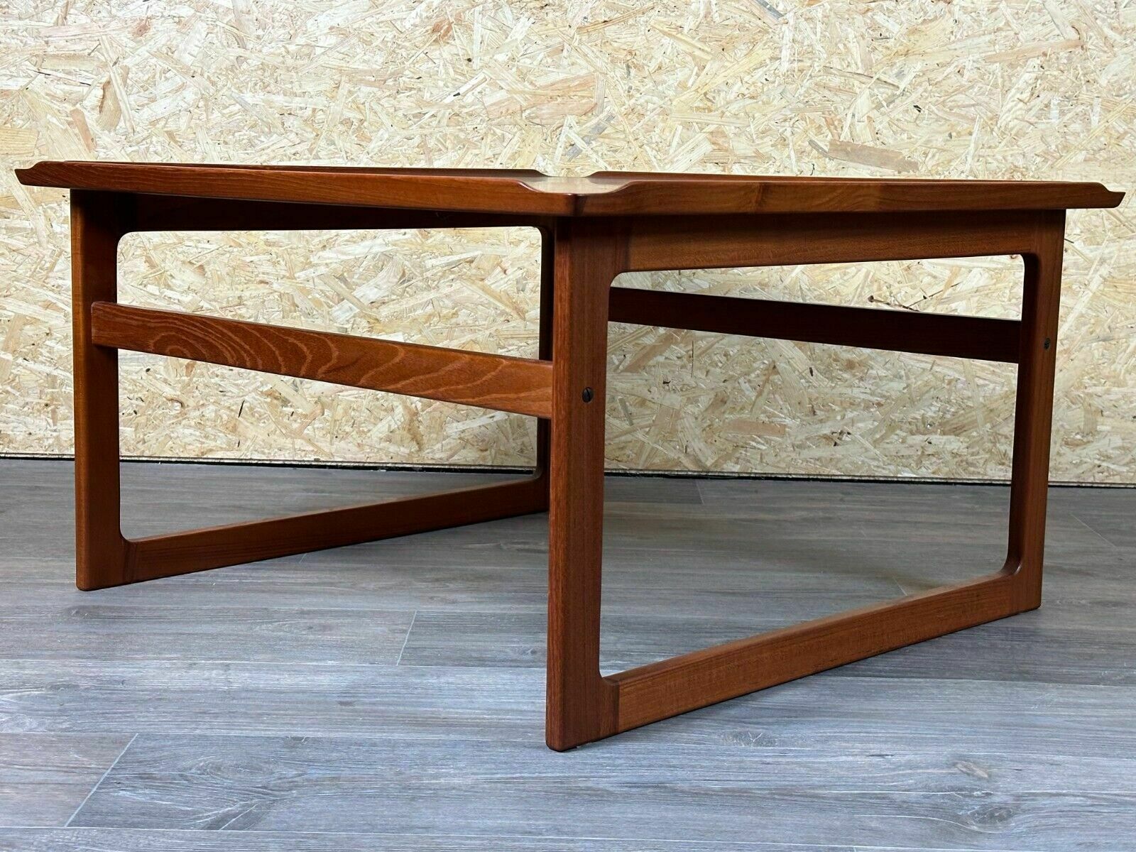 675.0 60s 70s Teak Coffee Table Kubus By Jalk Vodder Andersen For Dyrlund Denmark photo