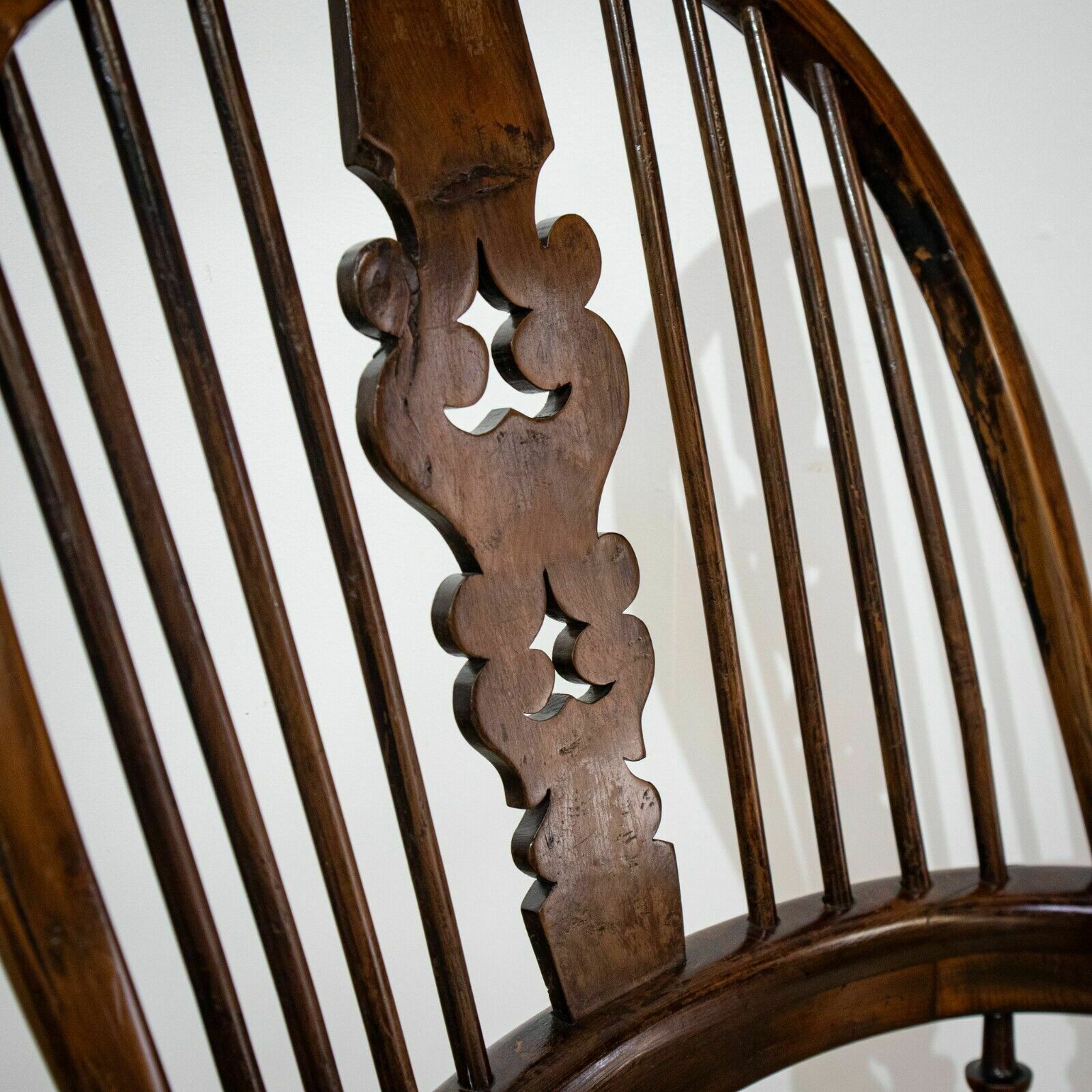 19th Century Yew High Back Windsor Chair photo 880.0