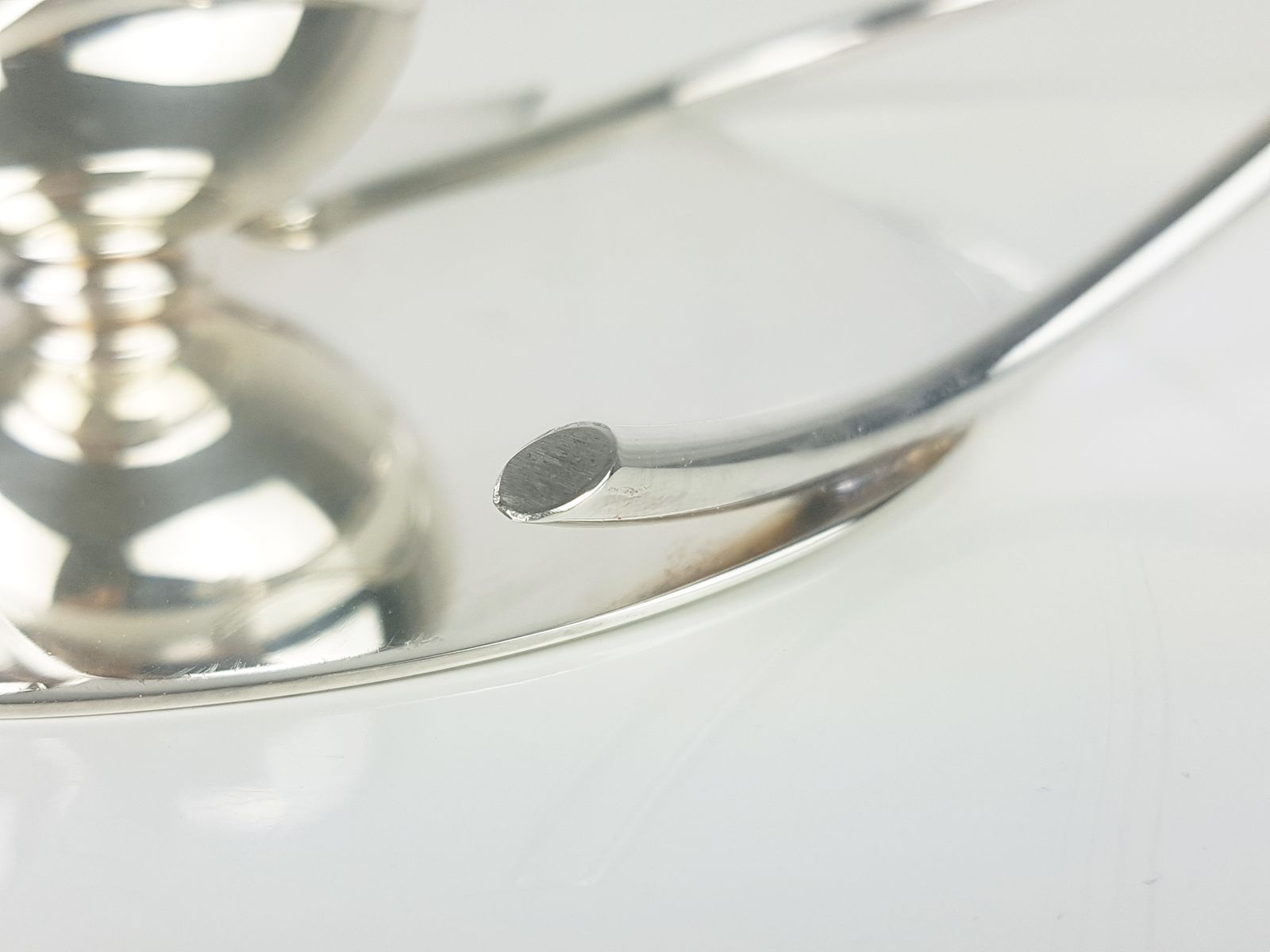 Silver Plated Metal Candleholder By Lino Sabattini, 1970s photo Home Decor