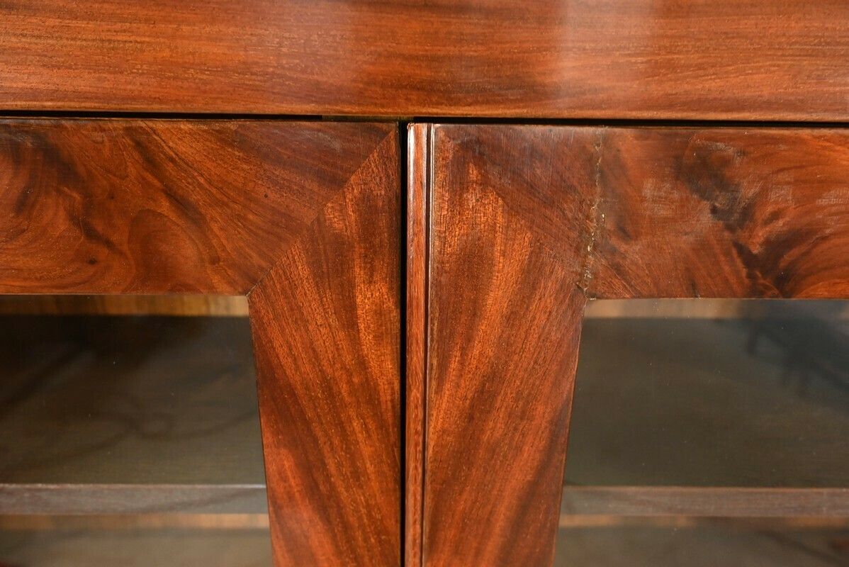 Small Mahogany Bookcase, Restoration Period – Early 19th Century photo vintage