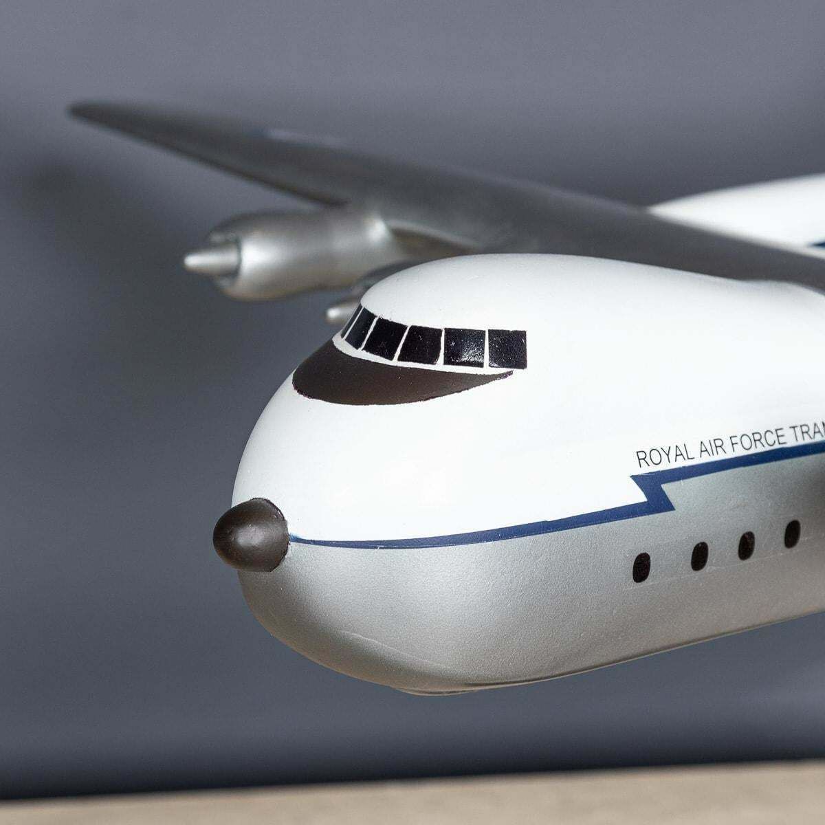 Cast Model Of The Armstrong Whitworth Argosy Xn 824 Transport Plane C.1960 photo vintage