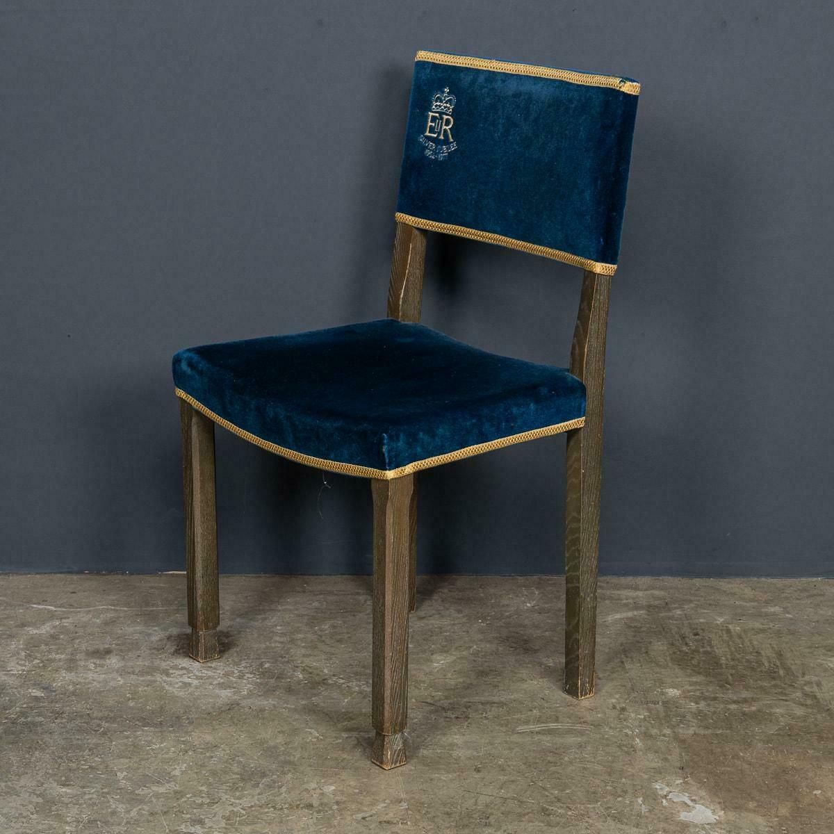 Set Of Four Silver Jubilee Commemorative Chairs By Hands Of Wycombe C.1977 photo Furniture