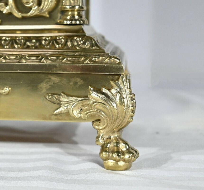 photo vinterior Fireplace Trim, Stamped Japy Frères & Cie – Late 19th Century
