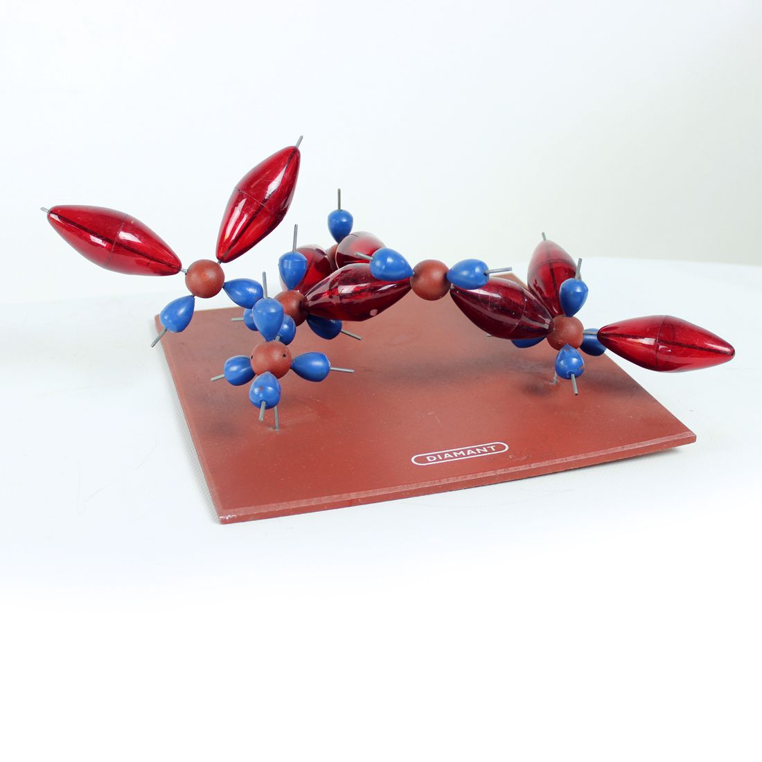 Plastic School Model Of Diamond, Czechoslovakia 1960s photo for sale