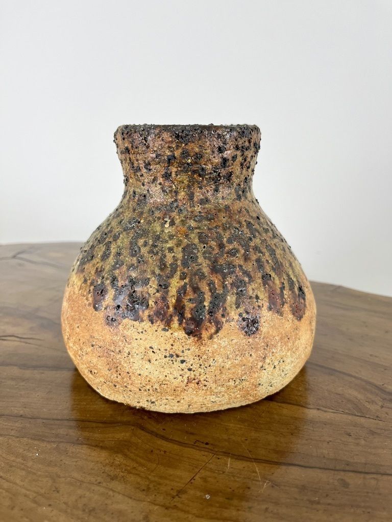 Textured Glaze Ceramic Pot photo furniture