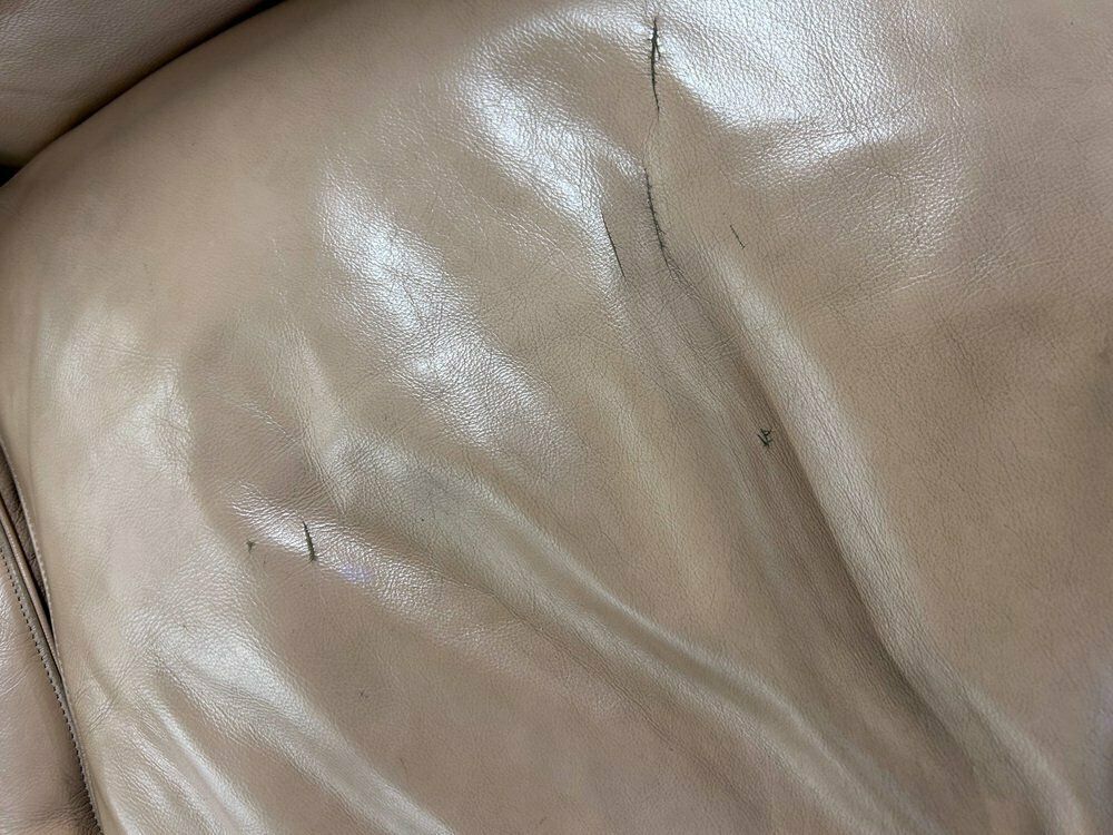 photo furniture Leather Sofas By Pierluigi Cerri For Poltrona Frau, 1980s, Set Of 2