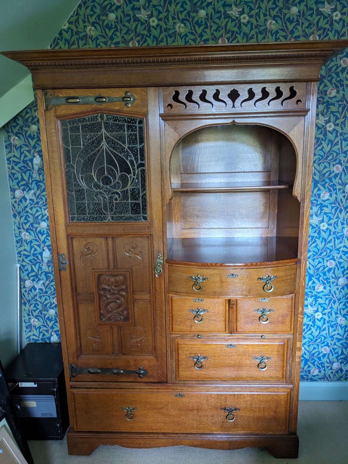 Arts And Crafts Wardrobe By Shapland And Petter