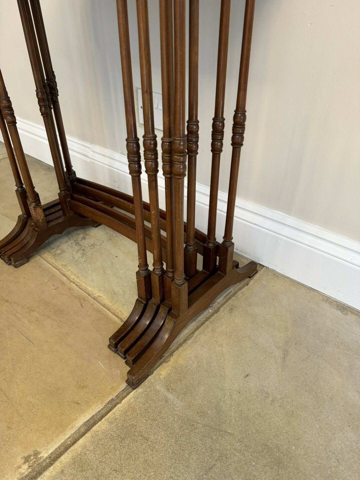 Edwardian Mahogany Nest Of Four Tables photo Furniture