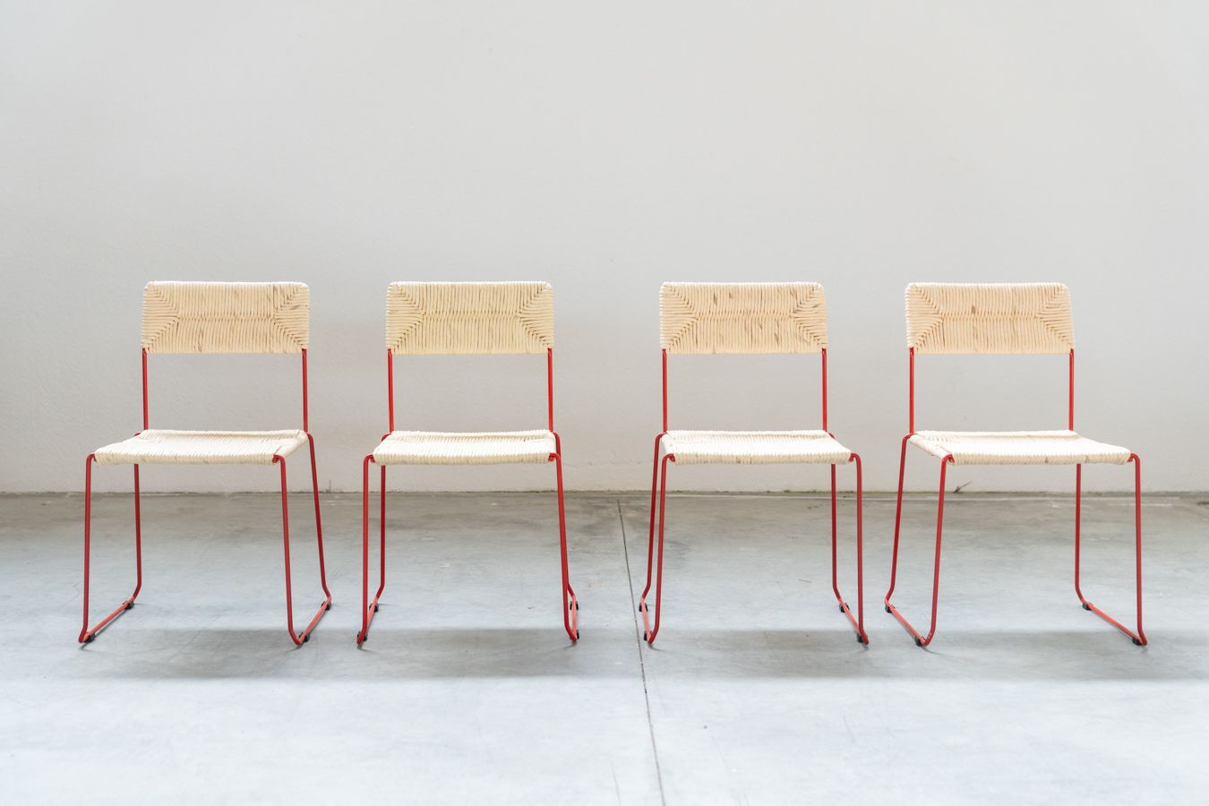 Furniture Pirela Atelier Style Chairs, Also For Sale Individually, 2000s photo