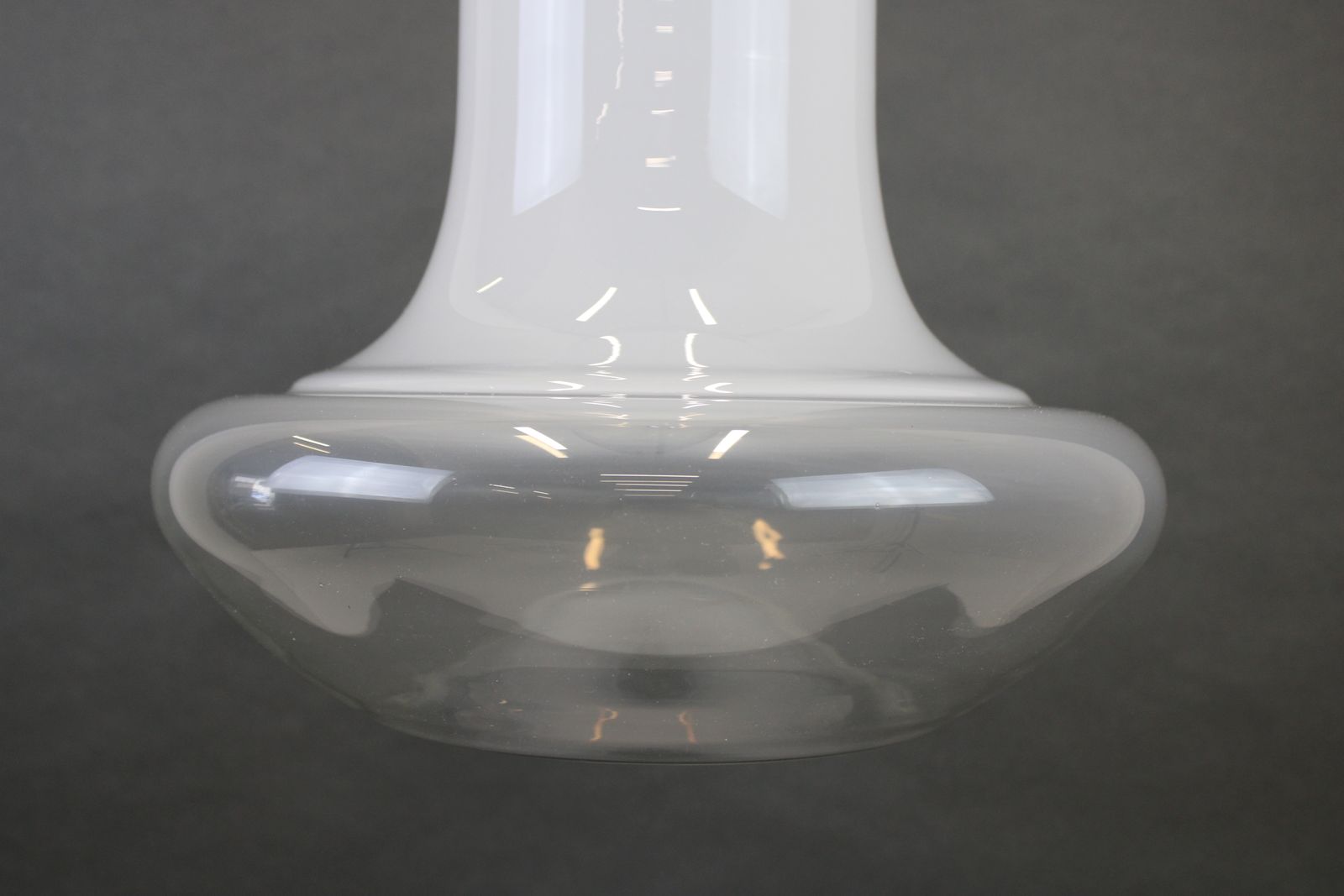 Vintage Mushroom Lamp/Space Age/Atomic Light/Italian Design 60's/Glass,Brass,Crome/Mcm Lighting photo vinterior