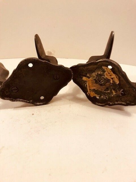 A Fine Pair Of Early C20 Arts And Crafts Coat Hooks photo for sale