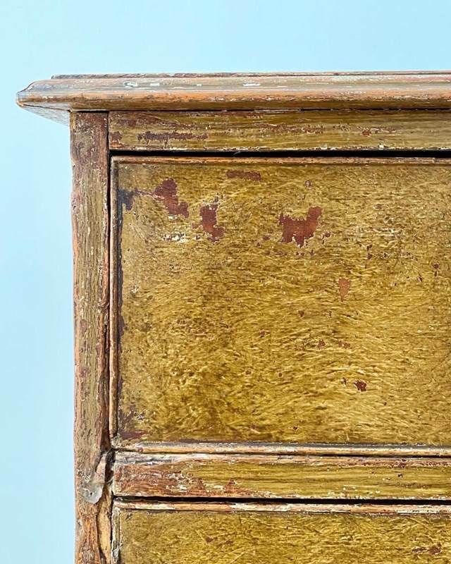 Victorian Scumbled Painted Chest Of Drawers photo vinterior
