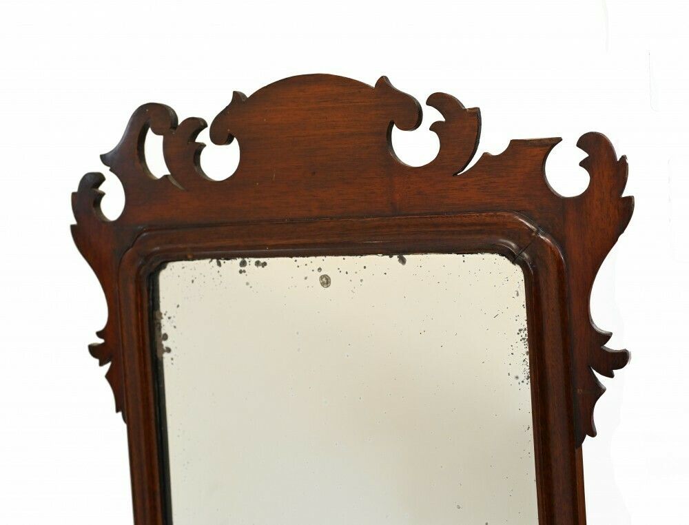 Georgian Cheval Mirror Swivel Mahogany 1890 photo buy