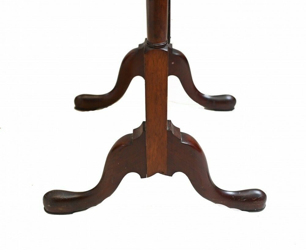 photo furniture Georgian Cheval Mirror Swivel Mahogany 1890