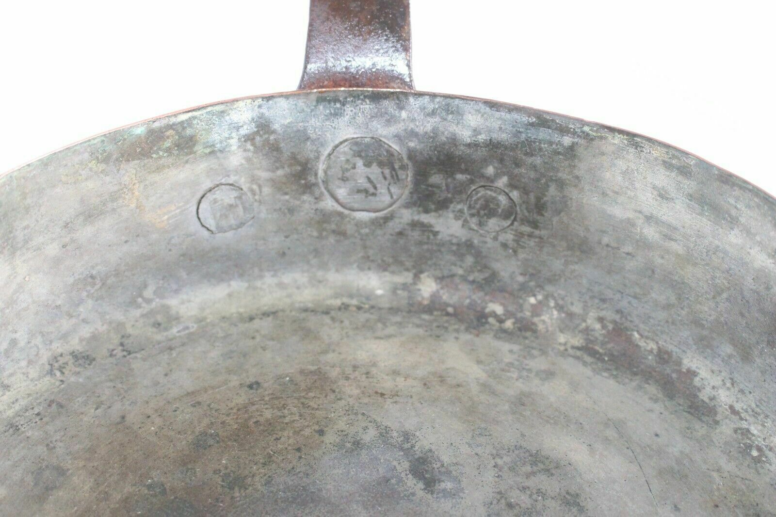 photo for sale French Professional Rare Find Copper Fry Pan N. 77 Iron Handle 0 7 1 Paris 27x7