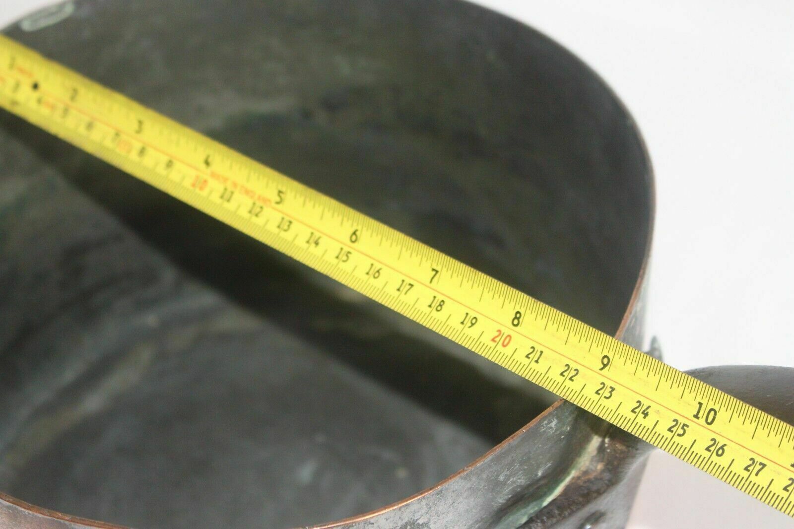 200.0 Top Quality Large Professional French Copper Saucepan 'Chomette Favor' G & C G photo