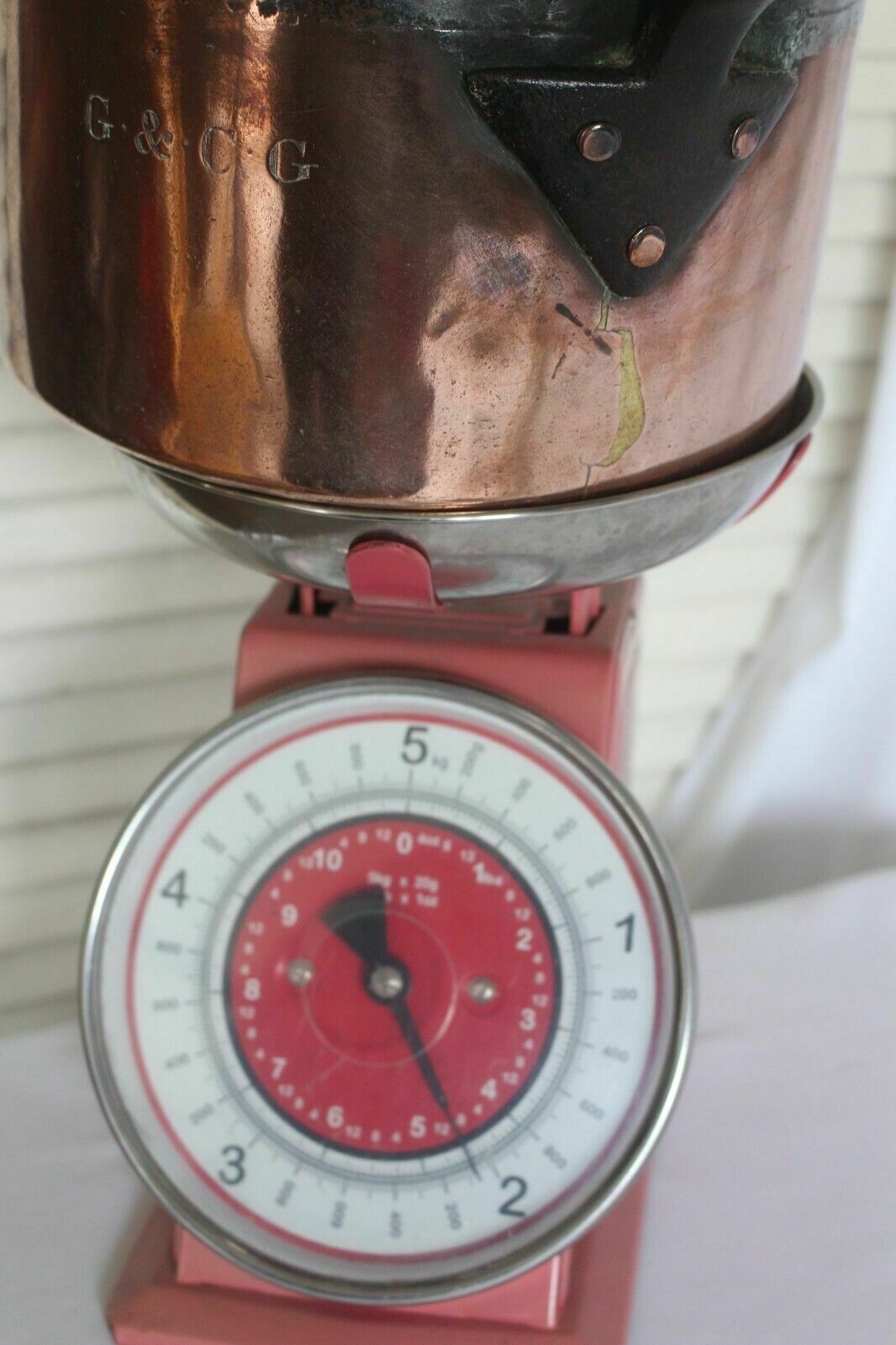 photo vintage Top Quality Large Professional French Copper Saucepan 'Chomette Favor' G & C G