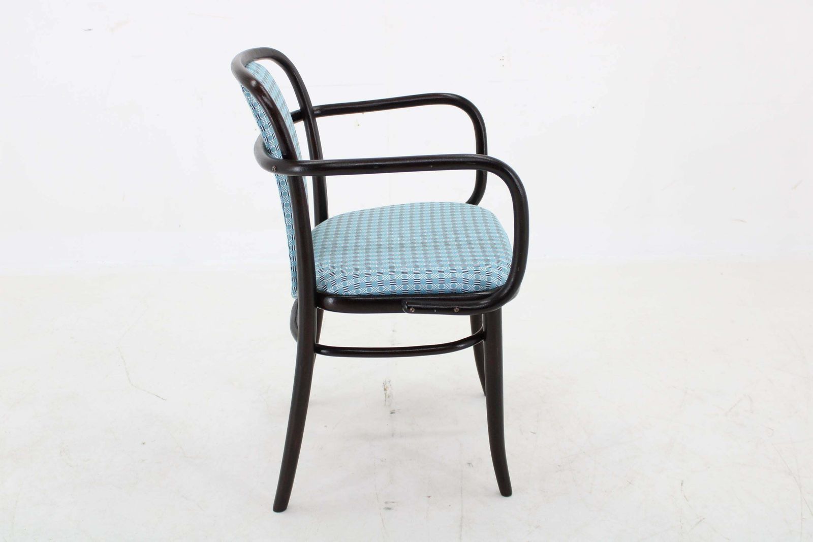 1970s Beech Bentwood Chair By Ton, Czechoslovakia photo for sale