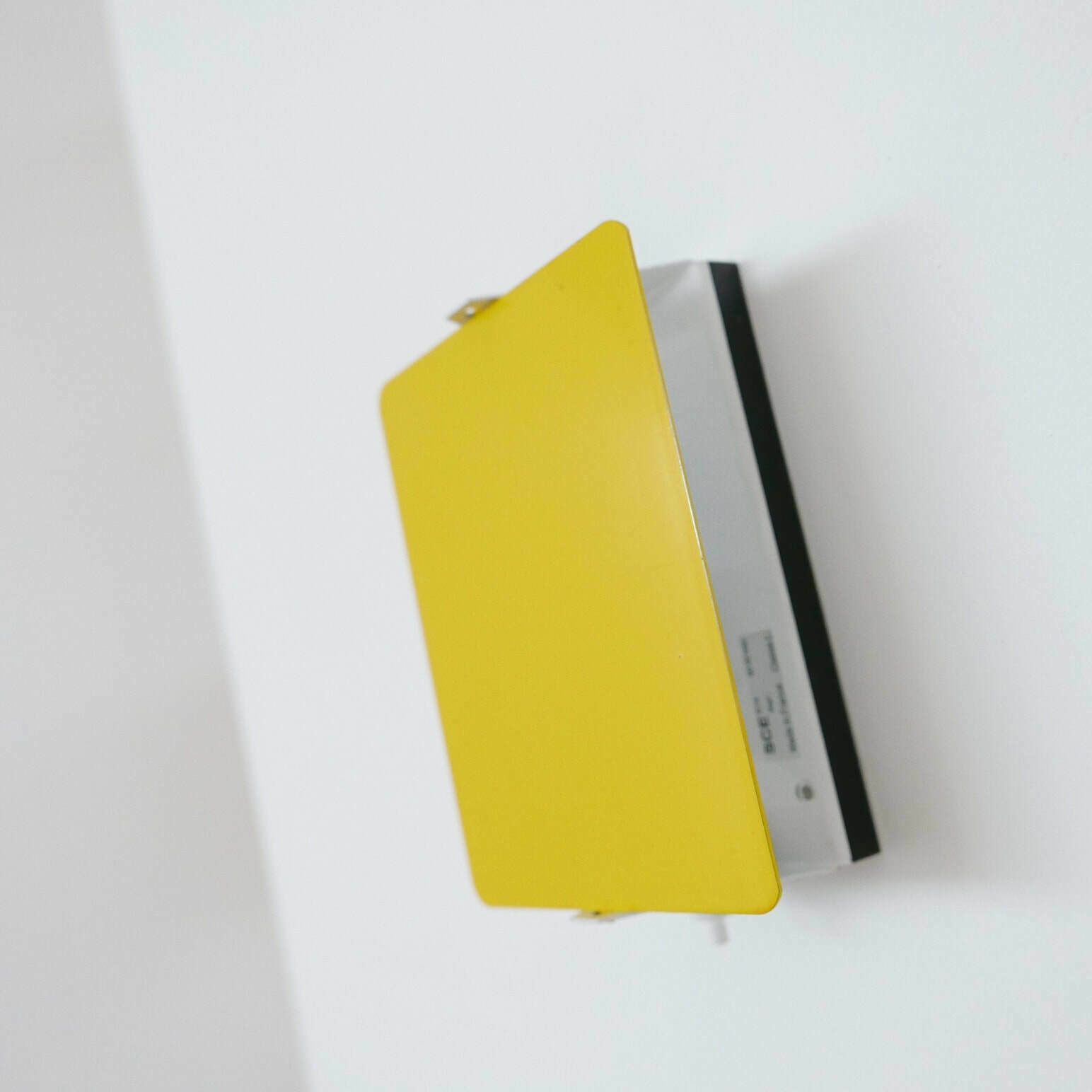 Charlotte Perriand Original Yellow Mid Century Wall Lights (3 Available) photo furniture