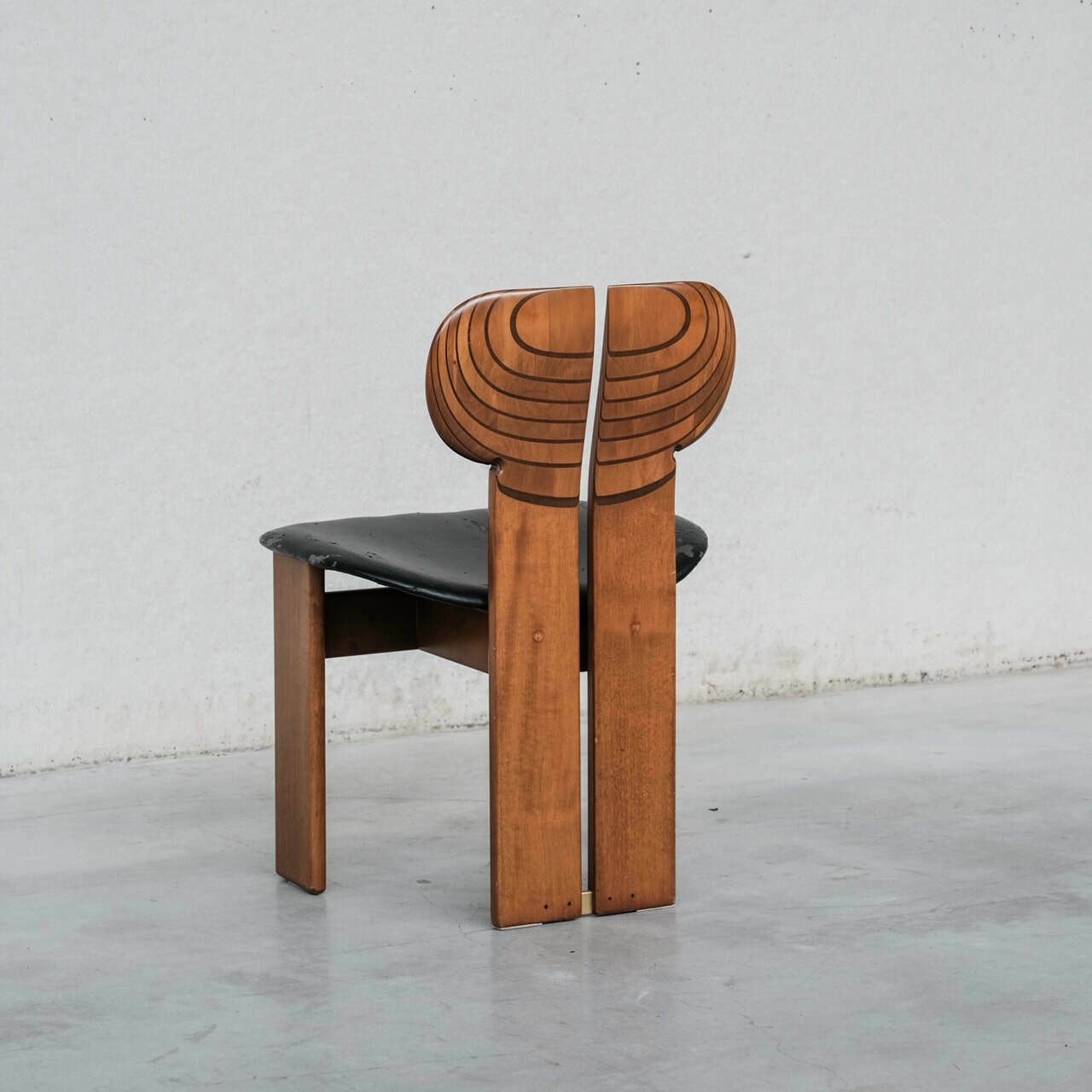 Set Of Six 'Africa' Mid Century Italian Dining Chairs By Scarpa photo 30000.0