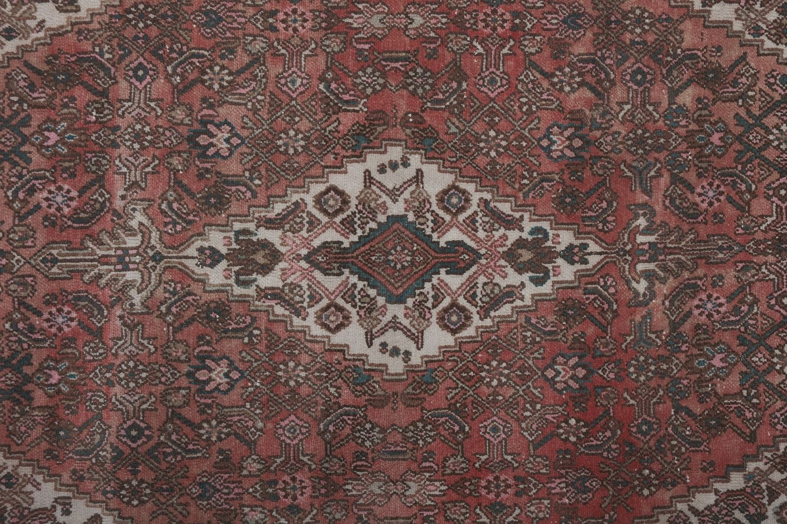 photo furniture Tribal Anatolian Oushak Rug 6'11" X 10'