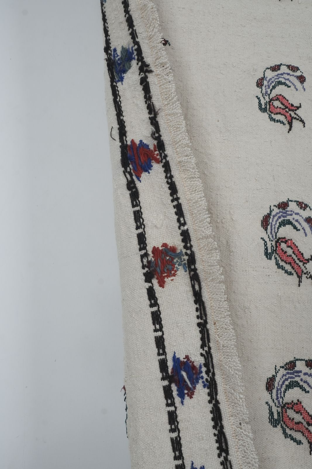 Aubusson Floral Turkish Kilim Rug 5'1" X 6'11" photo Textiles