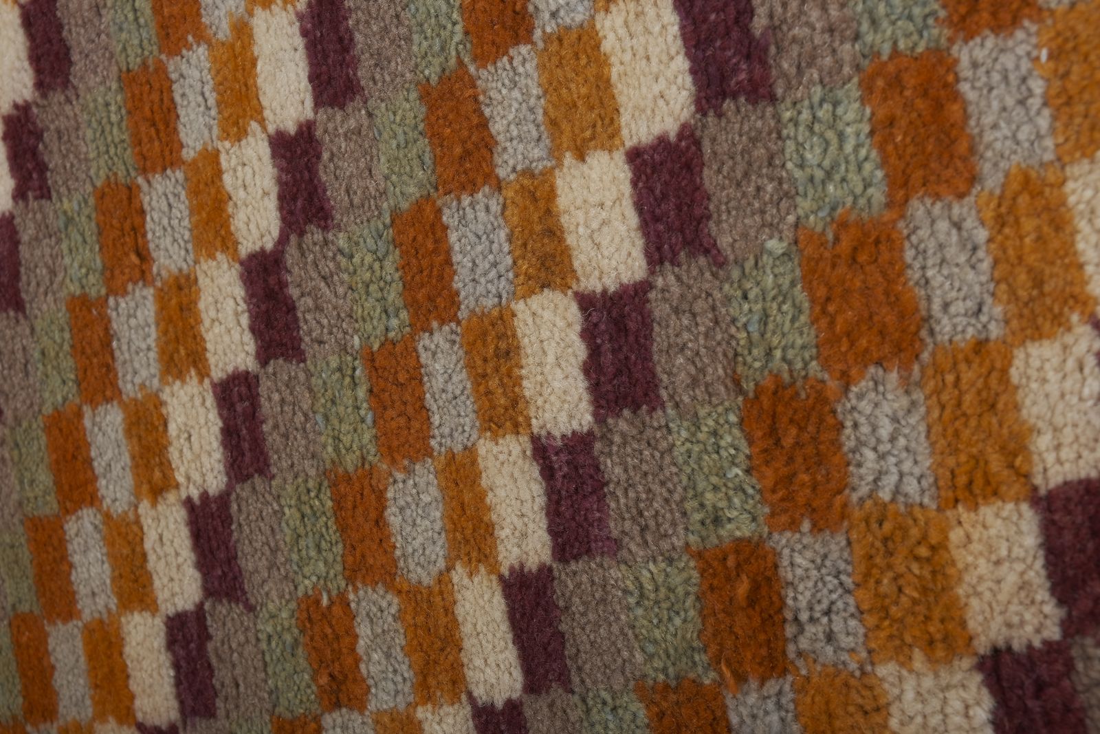Turkish Mohair And Wool Tulu Shag Rug 2'6" X 5'1" photo vintage