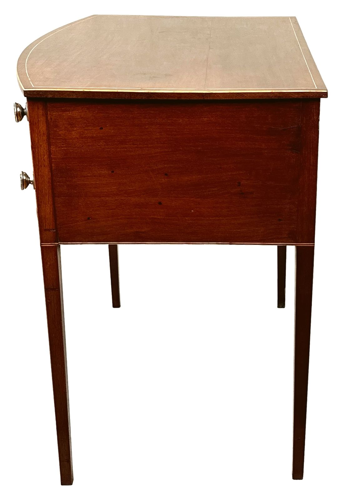 Georgian 18th Century Mahogany Dressing Table (England, Circa 1790) photo vintage