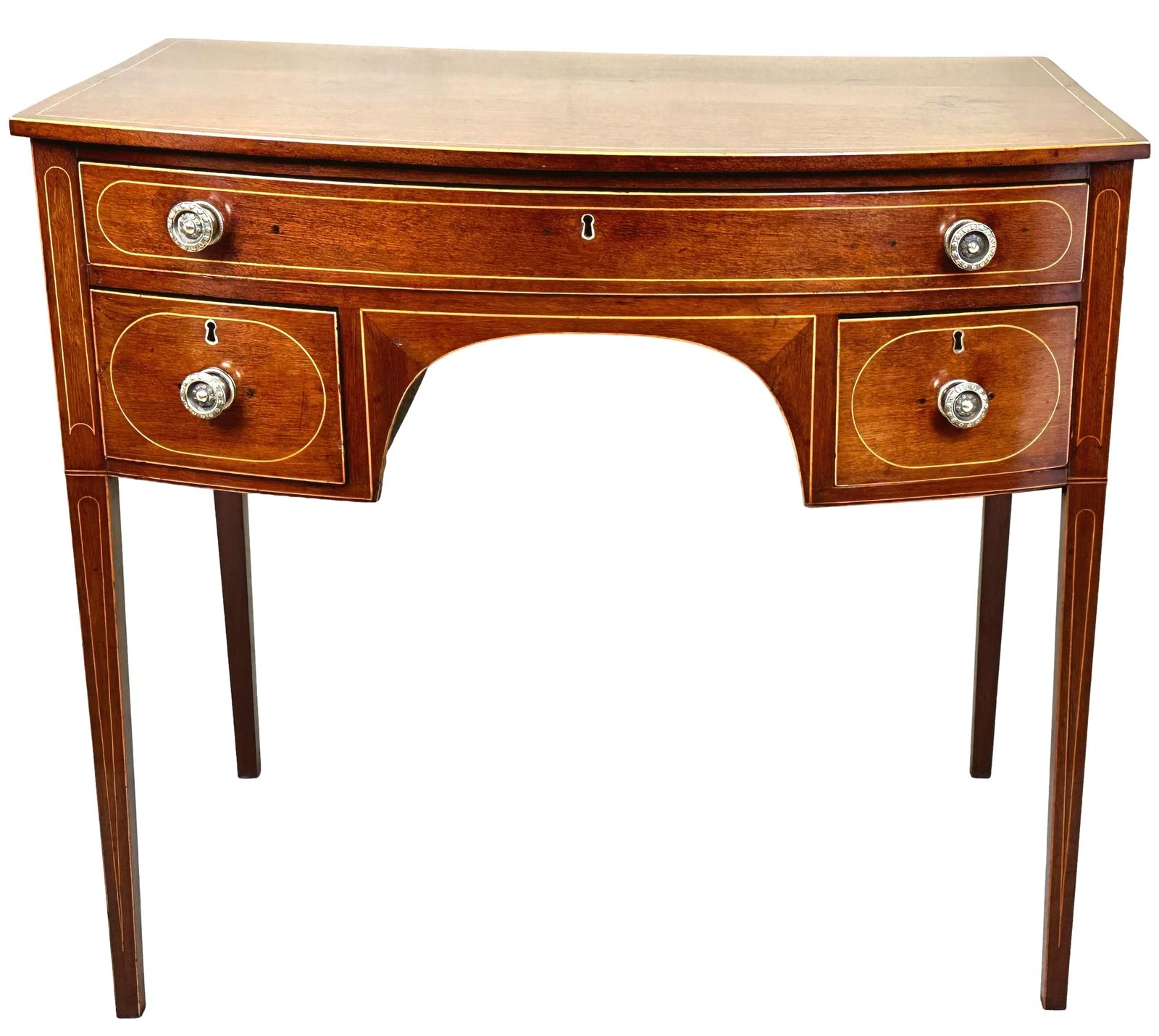 photo furniture Georgian 18th Century Mahogany Dressing Table (England, Circa 1790)