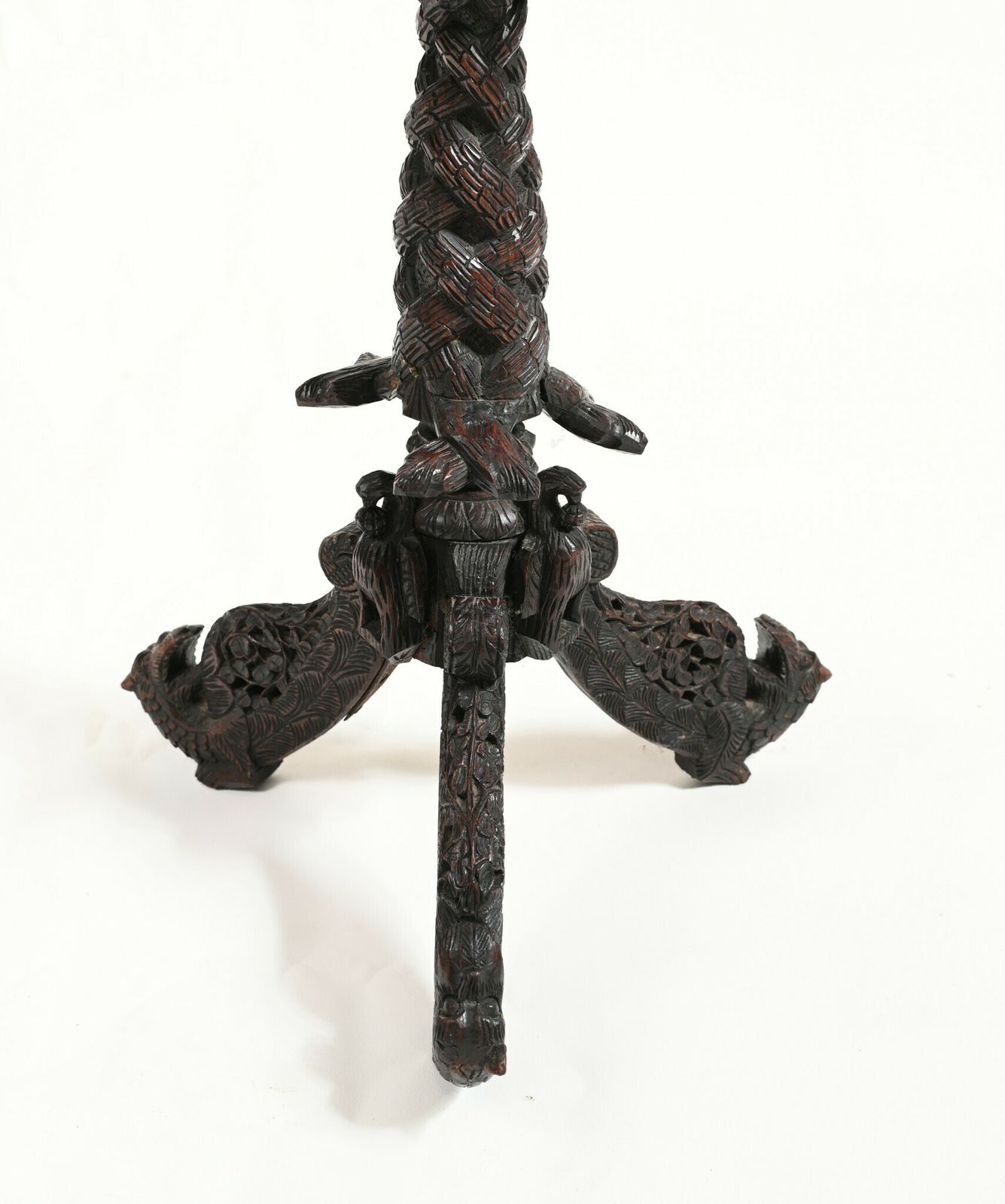 Carved Burmese Side Table Myanmar Burma Furniture 1840 photo buy