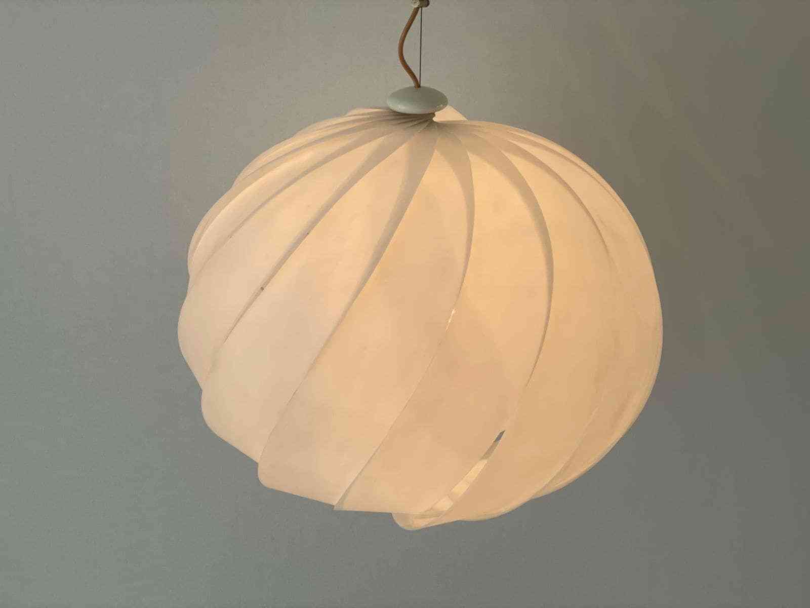 Italian Rare Xxl Pop Art Space Age Ceiling Lamp By Emanuele Ponzio For Guzzini , 1960s, Italy photo furniture