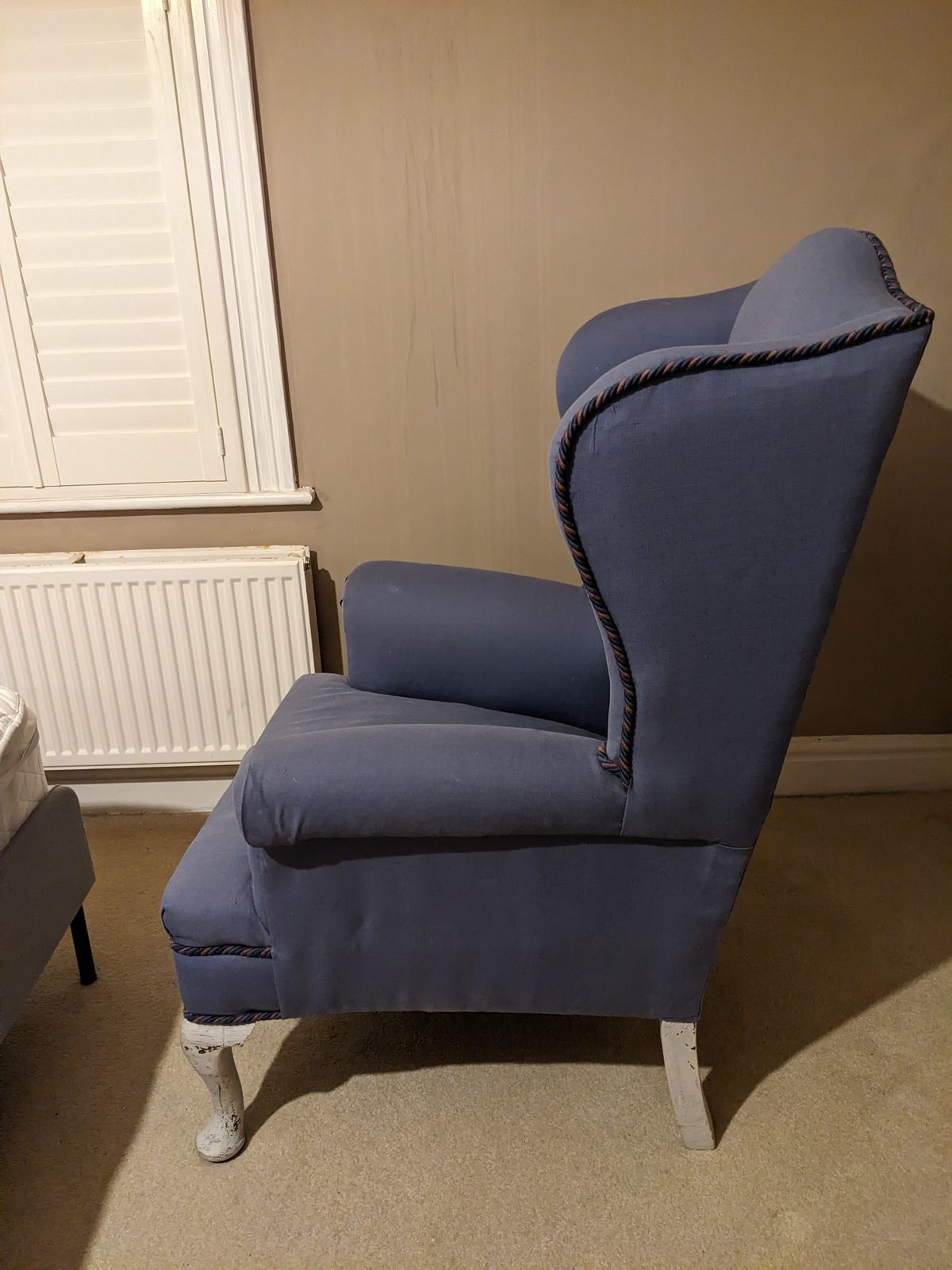 Wingback Armchair   In Need Of Restoration photo furniture