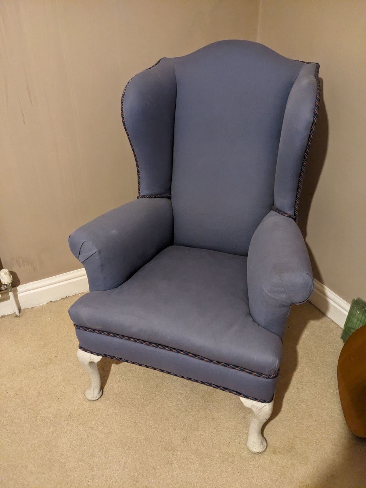 Wingback Armchair   In Need Of Restoration photo Furniture