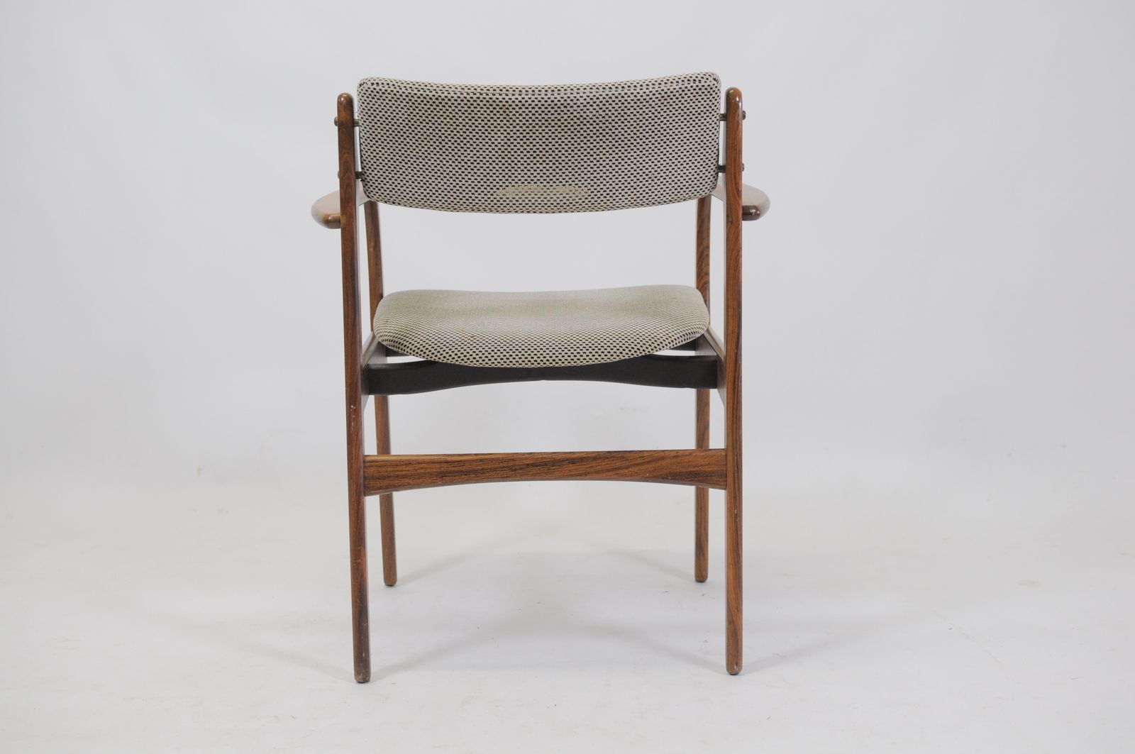 Furniture 1960s Set Of Four Erik Buch Model 50 Armchairs In Rosewood Reupholstered With Fabric Of Choice photo