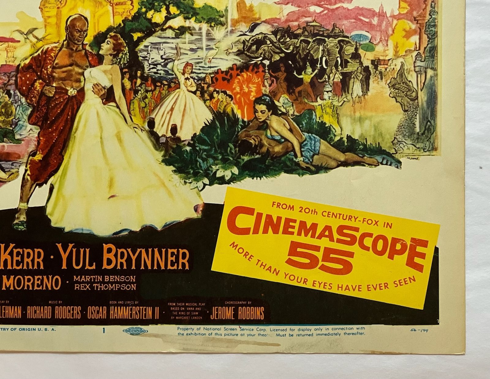 The King And I   Original 1974 Lobby Card #1 photo for sale