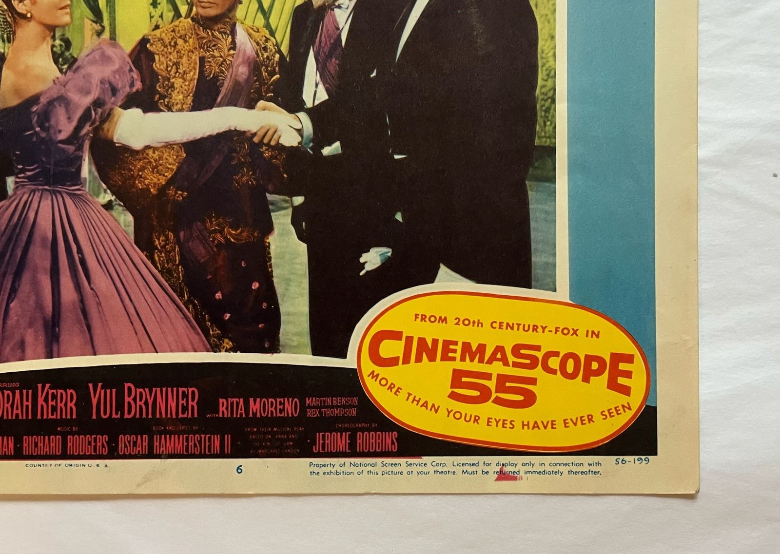 The King And I   Original 1974 Lobby Card #6 photo for sale