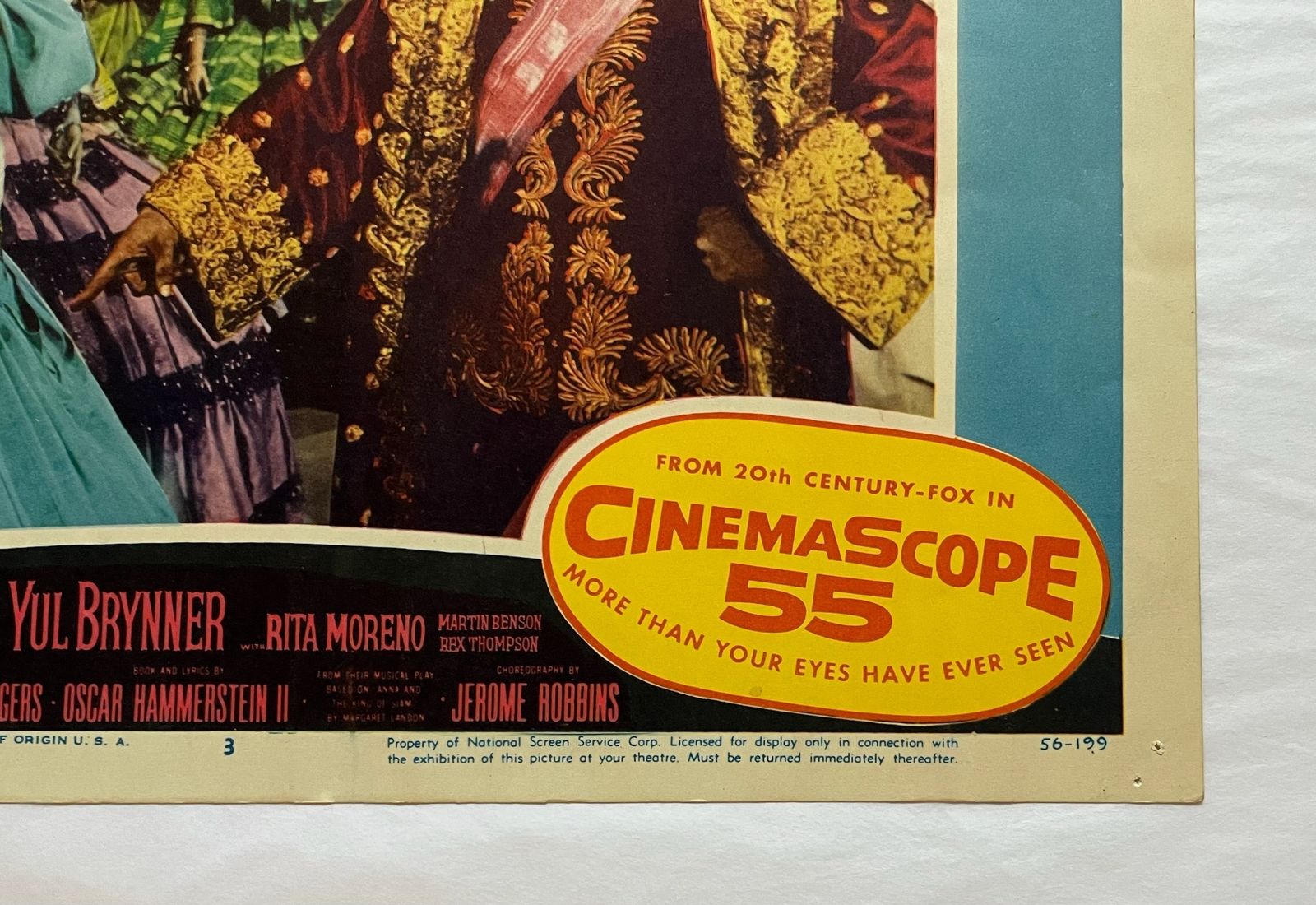 The King And I   Original 1974 Lobby Card #3 photo for sale