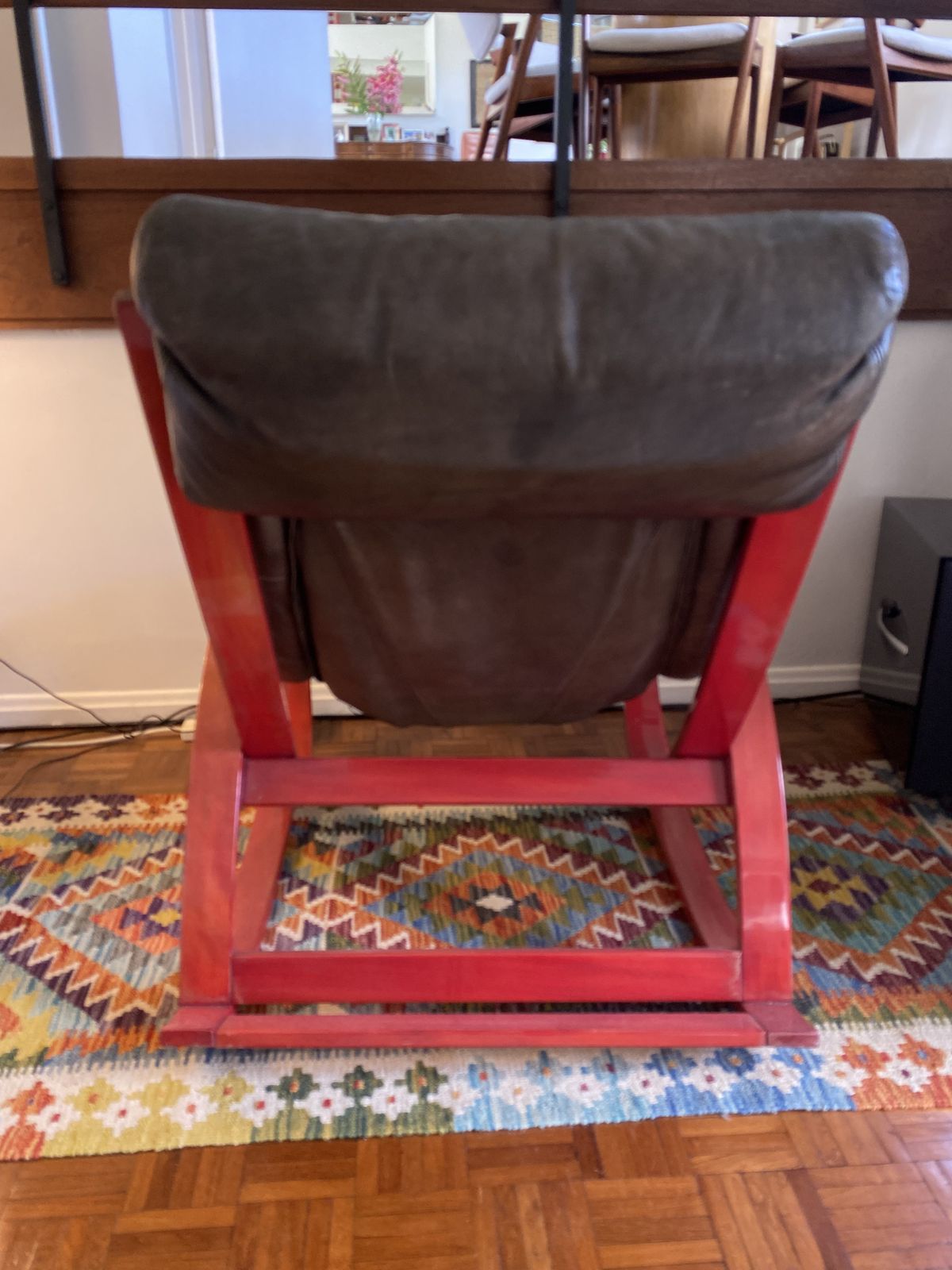 Gae Aulenti Sgarsul Lounge Rocking Chair   Two Available photo vintage